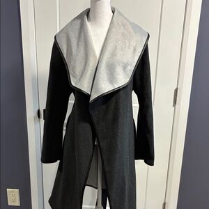 SHEIN long open cardigan with belt - Size 1X